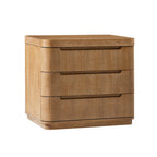 Yolanda Large 3-Drawer Nightstand with Hidden Storage(Optional Types)