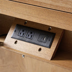 Yolanda Large 3-Drawer Nightstand with Hidden Storage(Optional Types)