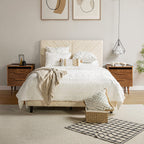 Janet 3 - Drawer Nightstand(Optional Types)