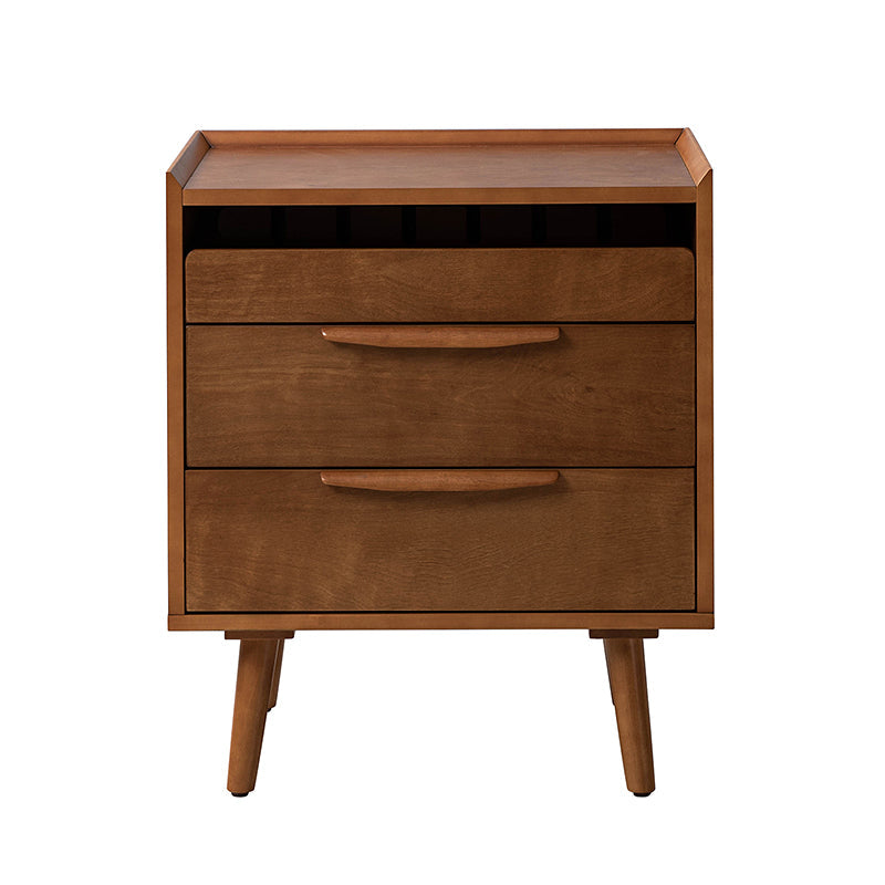 Janet 3 - Drawer Nightstand(Optional Types)