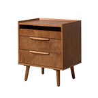 Janet 3 - Drawer Nightstand(Optional Types)