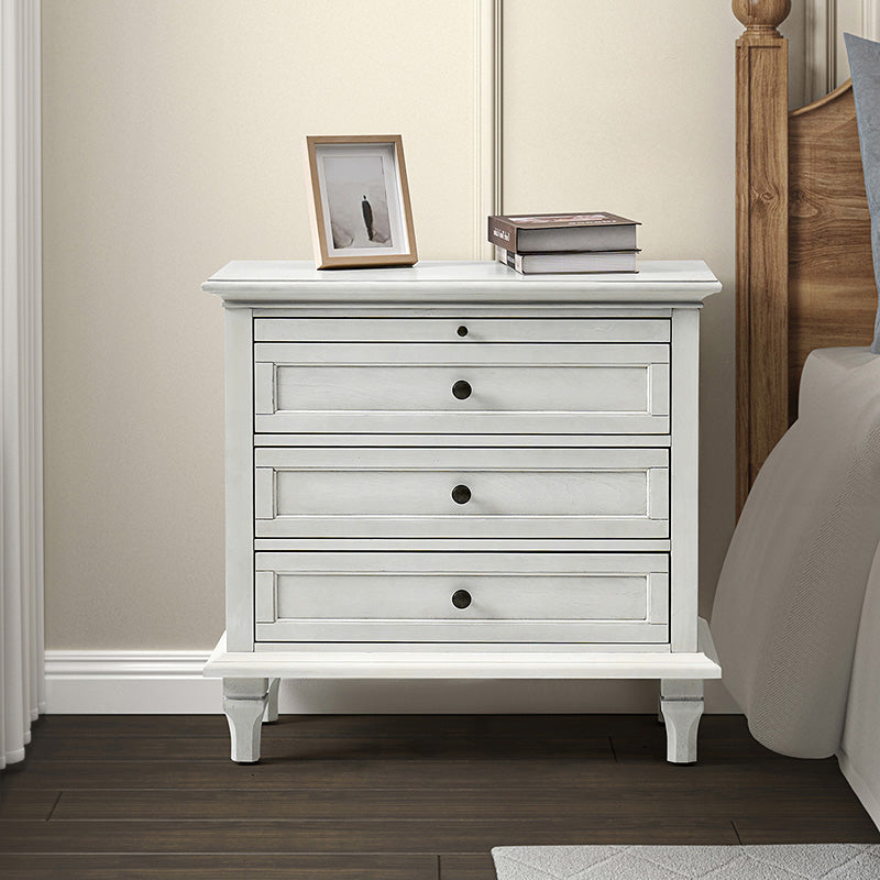 Galatea 3 - Drawer Nightstand Chest with Built-In Outlets(Optional Types)