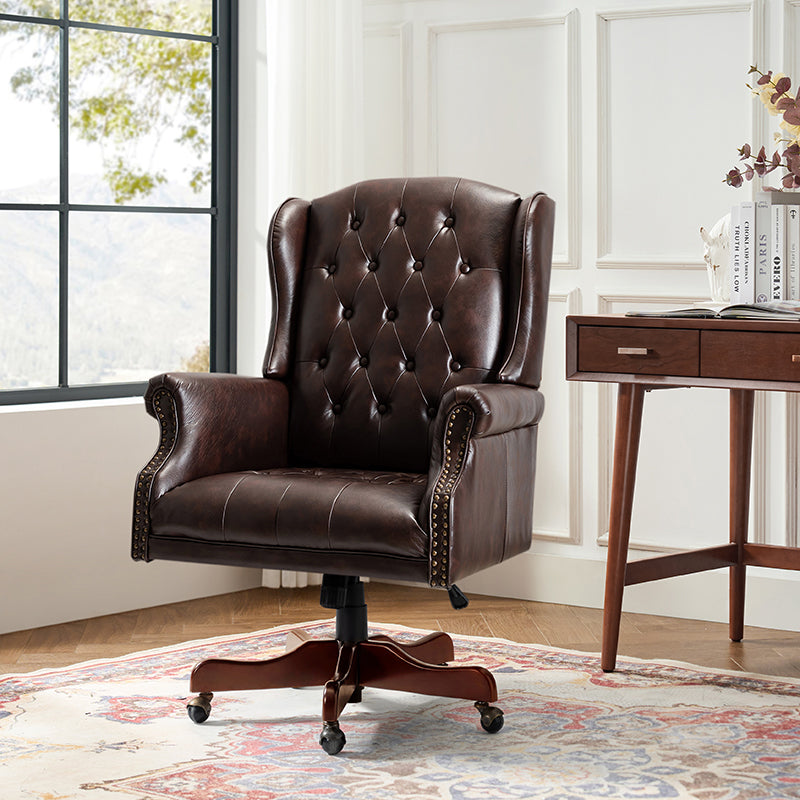 Esteban Vegan Leather Executive Office Chair
