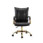 Michele Vegan Leather Task Accent Chair