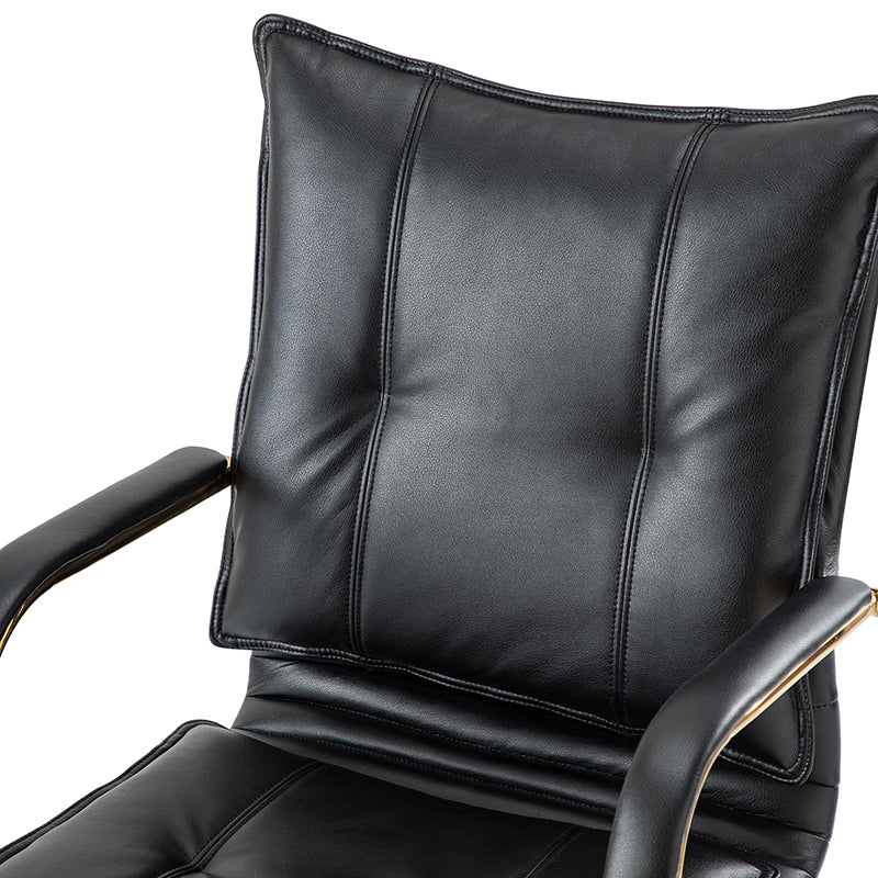 Michele Vegan Leather Task Accent Chair