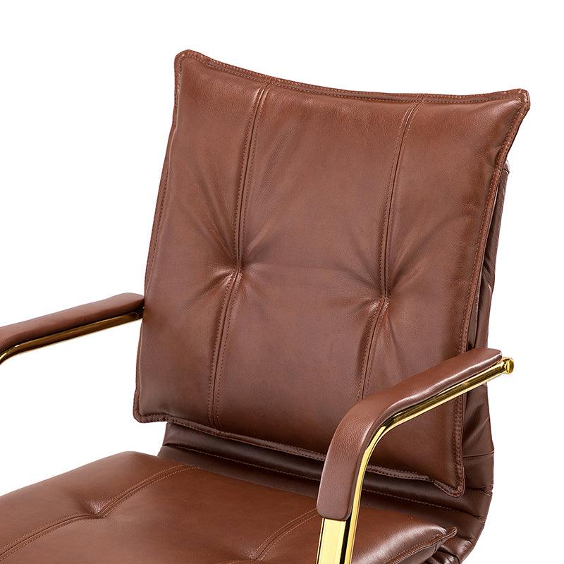 Michele Vegan Leather Task Accent Chair