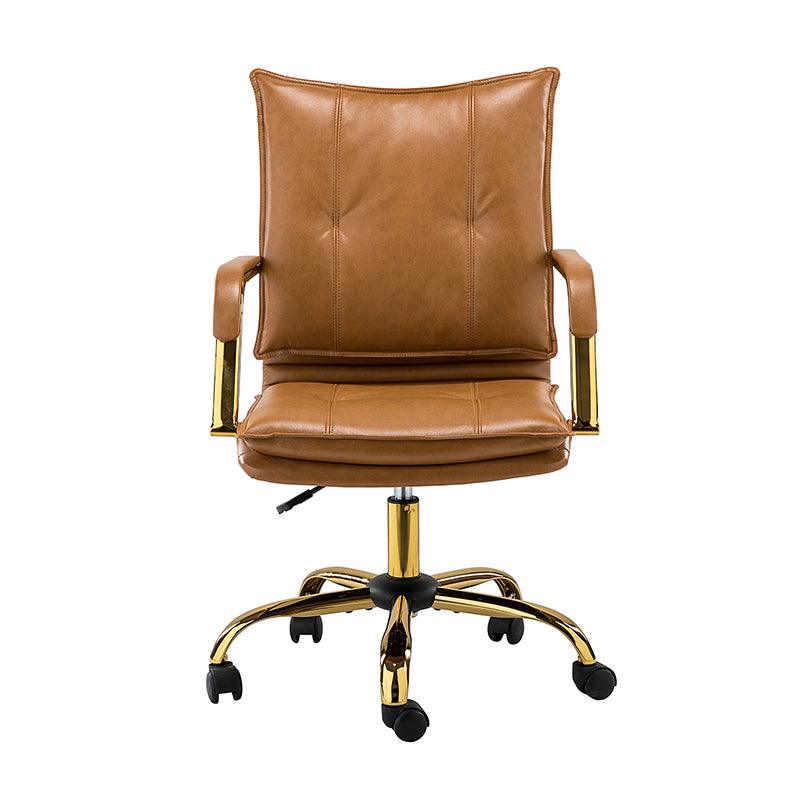 Michele Vegan Leather Task Accent Chair