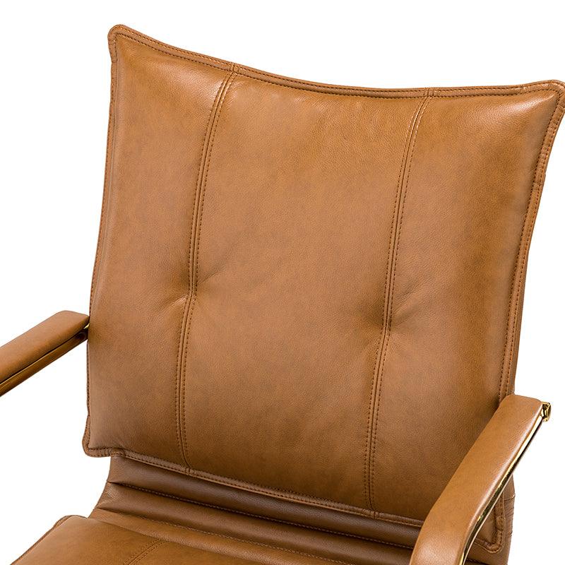 Michele Vegan Leather Task Accent Chair