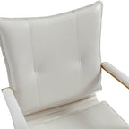 Michele Vegan Leather Task Accent Chair