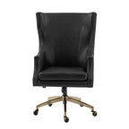 Elodio Chairs in Office with Genuine Leather