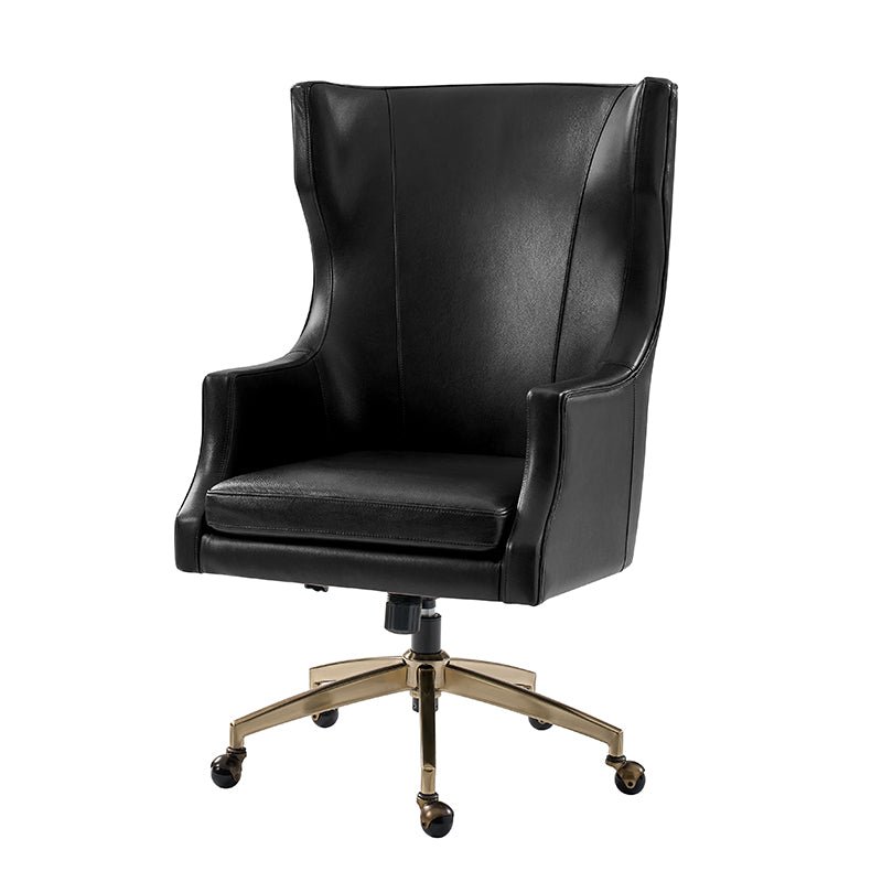 Elodio Chairs in Office with Genuine Leather