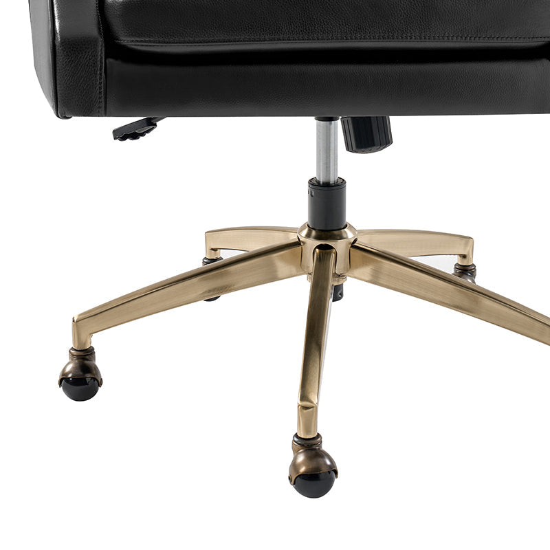 Elodio Chairs in Office with Genuine Leather