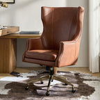 Elodio Chairs in Office with Genuine Leather