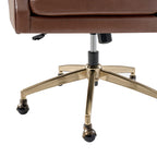 Elodio Chairs in Office with Genuine Leather