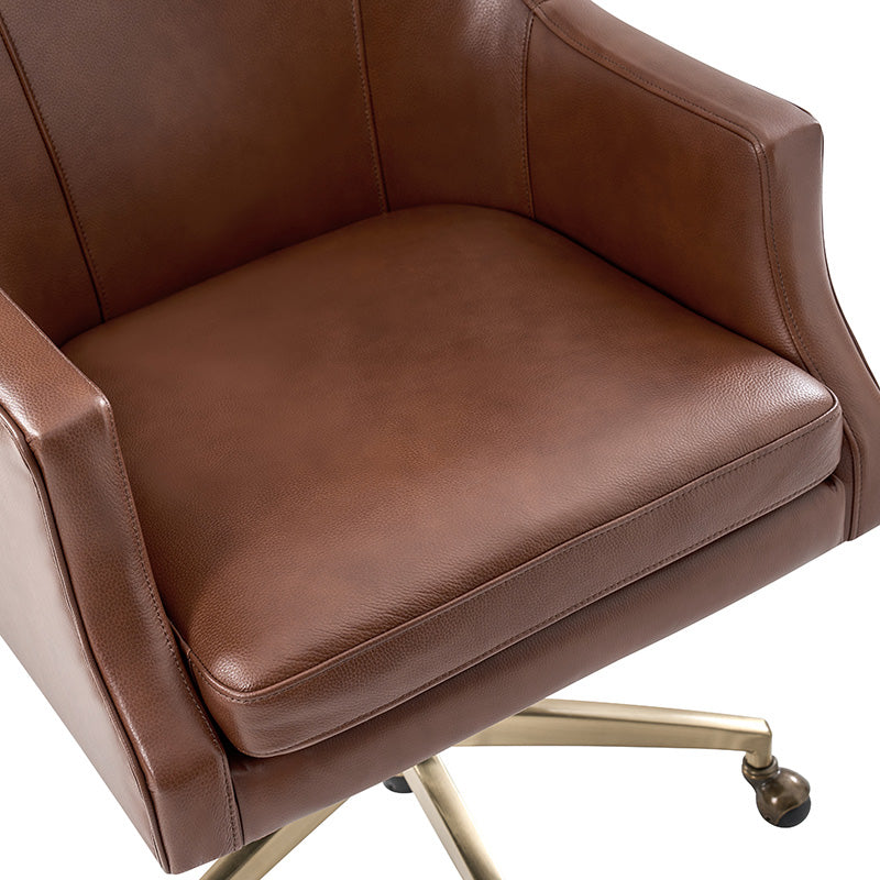 Elodio Chairs in Office with Genuine Leather