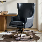 Elodio Chairs in Office with Genuine Leather