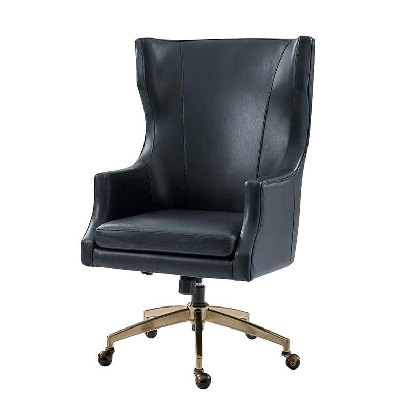 Elodio Chairs in Office with Genuine Leather