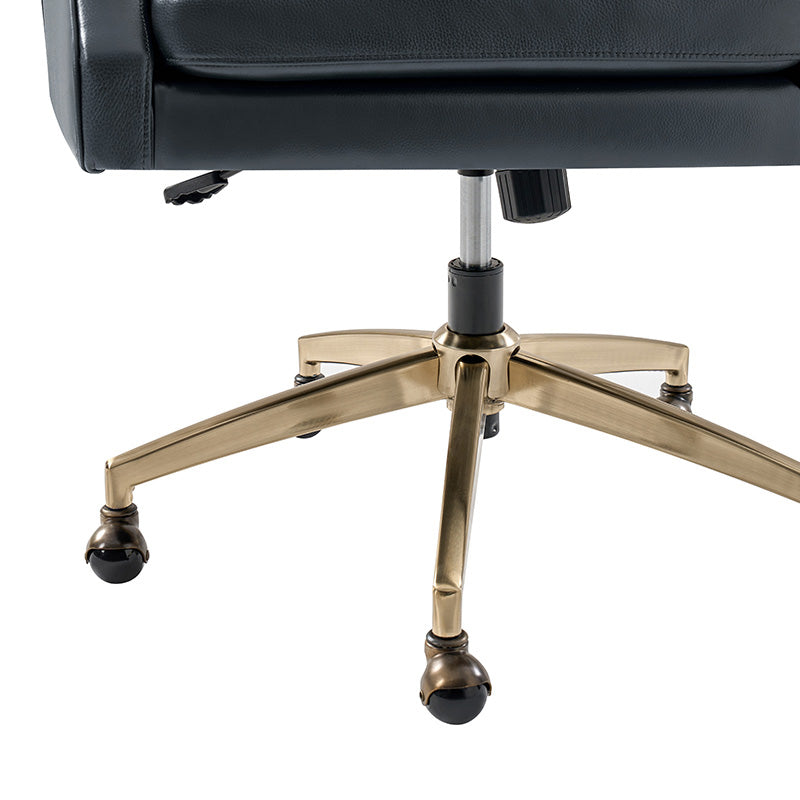 Elodio Chairs in Office with Genuine Leather