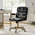 Denise Upholstered Swivel Office Chair