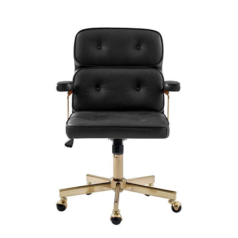 Denise Upholstered Swivel Office Chair