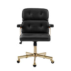Denise Upholstered Swivel Office Chair