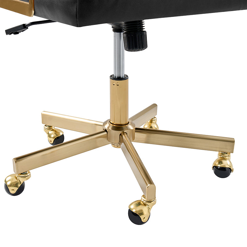 Denise Upholstered Swivel Office Chair