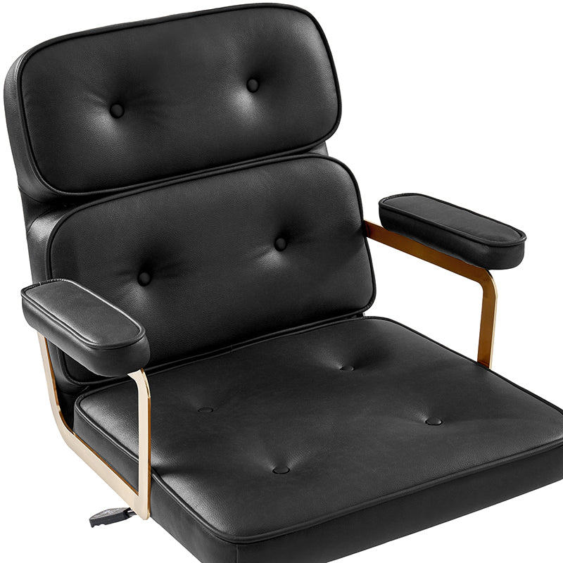 Denise Upholstered Swivel Office Chair