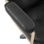 Denise Upholstered Swivel Office Chair