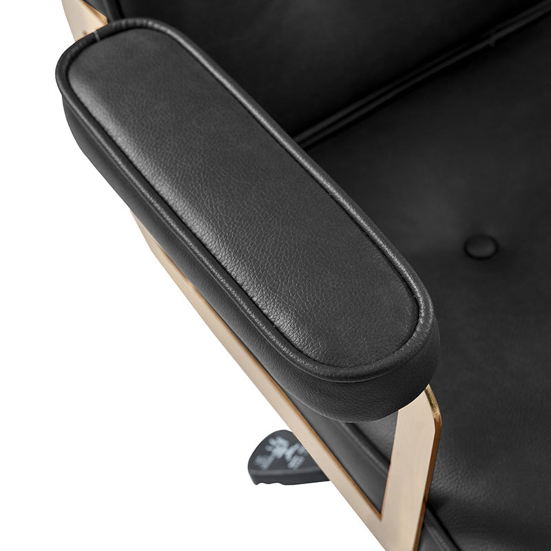 Denise Upholstered Swivel Office Chair