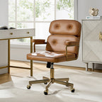 Denise Upholstered Swivel Office Chair
