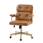 Denise Upholstered Swivel Office Chair