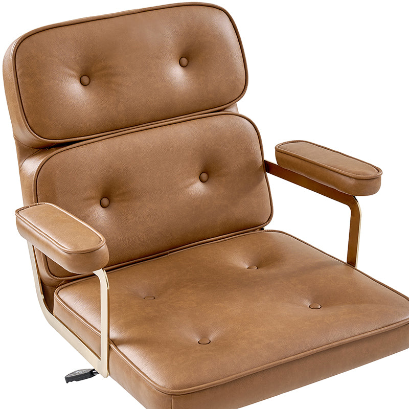 Denise Upholstered Swivel Office Chair