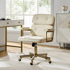 Denise Upholstered Swivel Office Chair