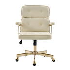 Denise Upholstered Swivel Office Chair