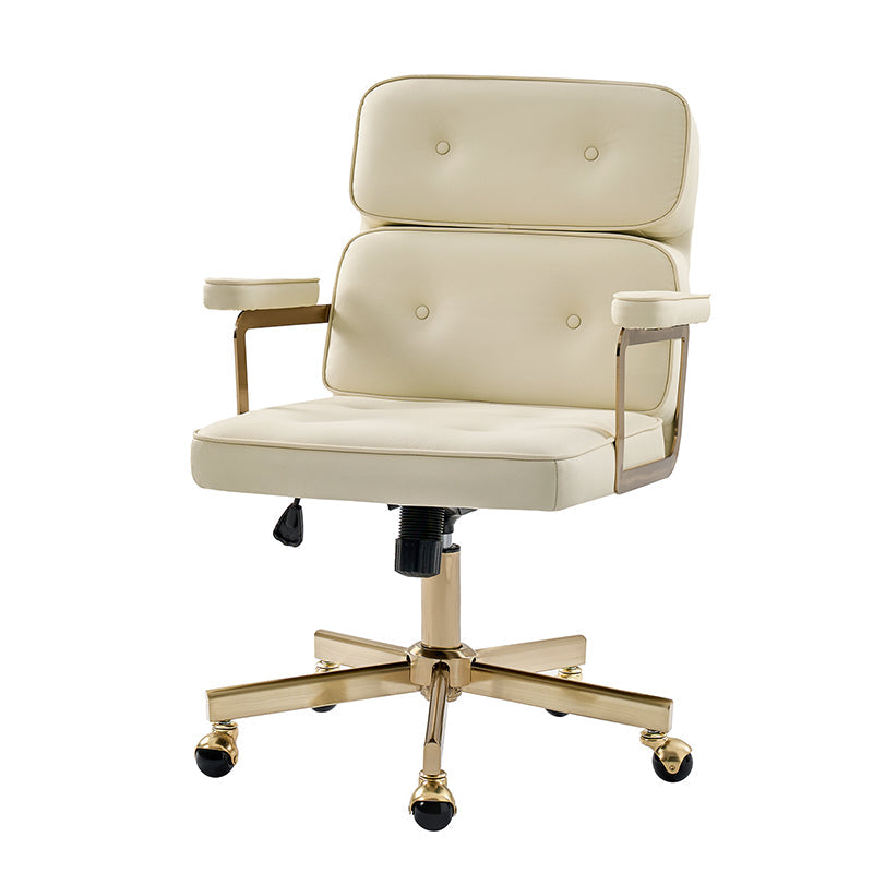 Denise Upholstered Swivel Office Chair