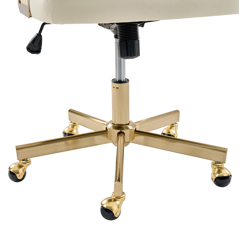 Denise Upholstered Swivel Office Chair