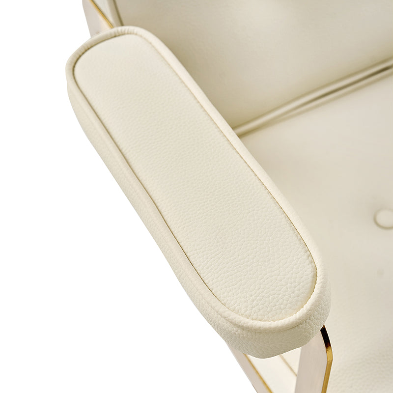 Denise Upholstered Swivel Office Chair