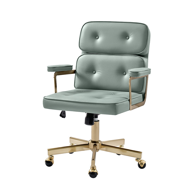 Denise Upholstered Swivel Office Chair