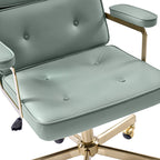 Denise Upholstered Swivel Office Chair