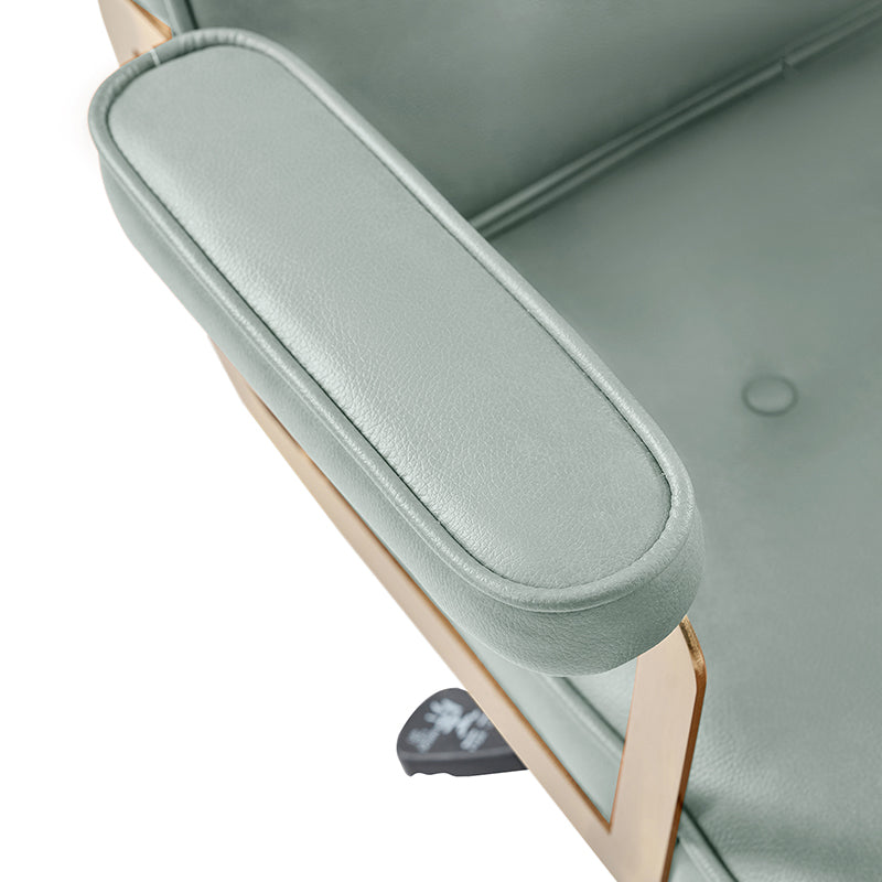 Denise Upholstered Swivel Office Chair