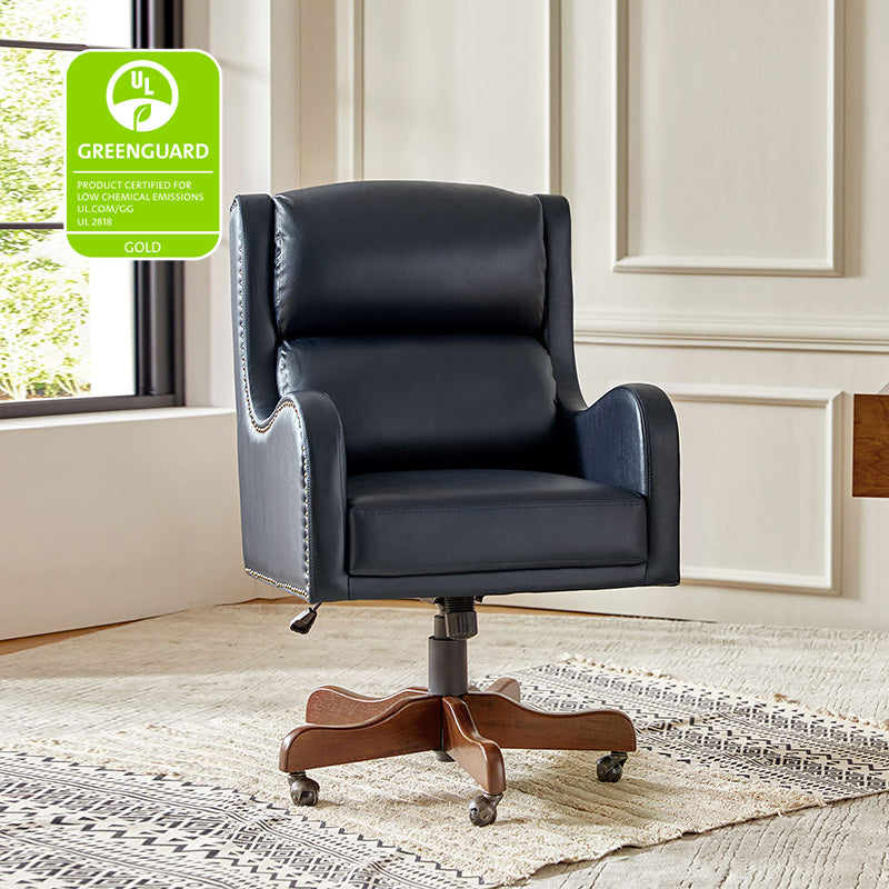 Otto Transitional Vegan Leather Executive Task Chair