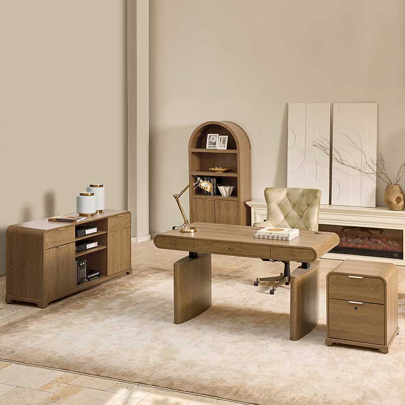 Louise 5-Piece Modern Electric Adjustable Home Office Set