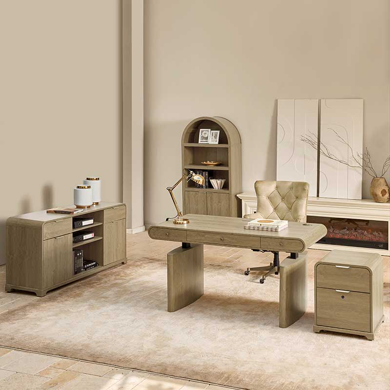 Louise 5-Piece Modern Electric Adjustable Home Office Set