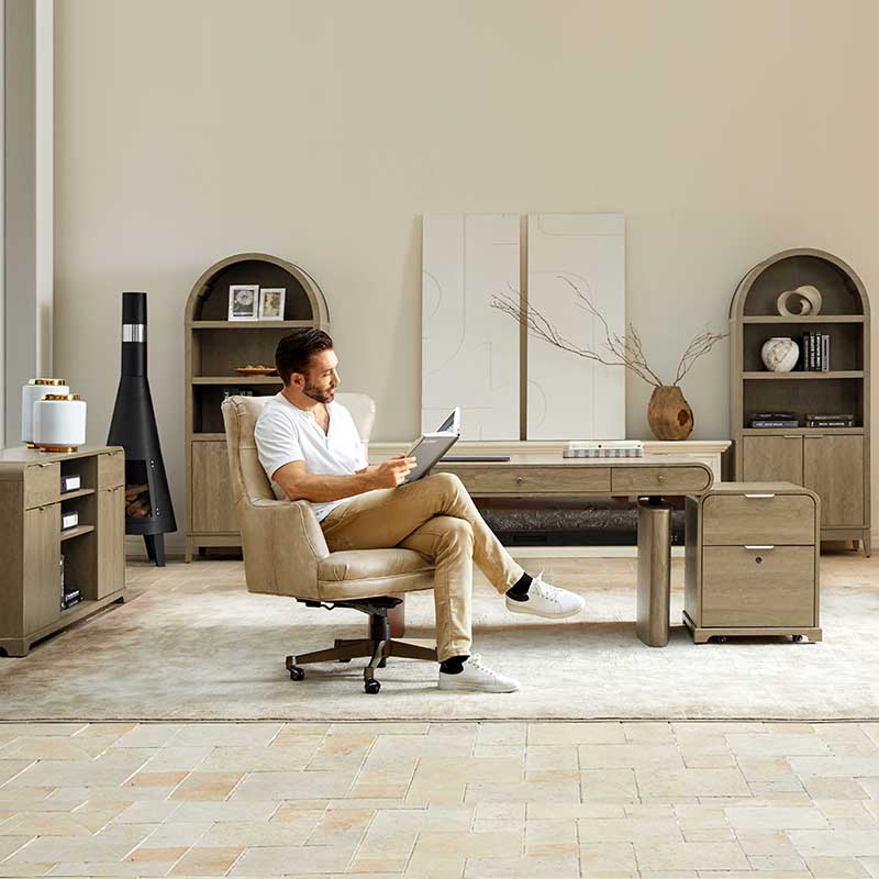 Louise 5-Piece Modern Electric Adjustable Home Office Set