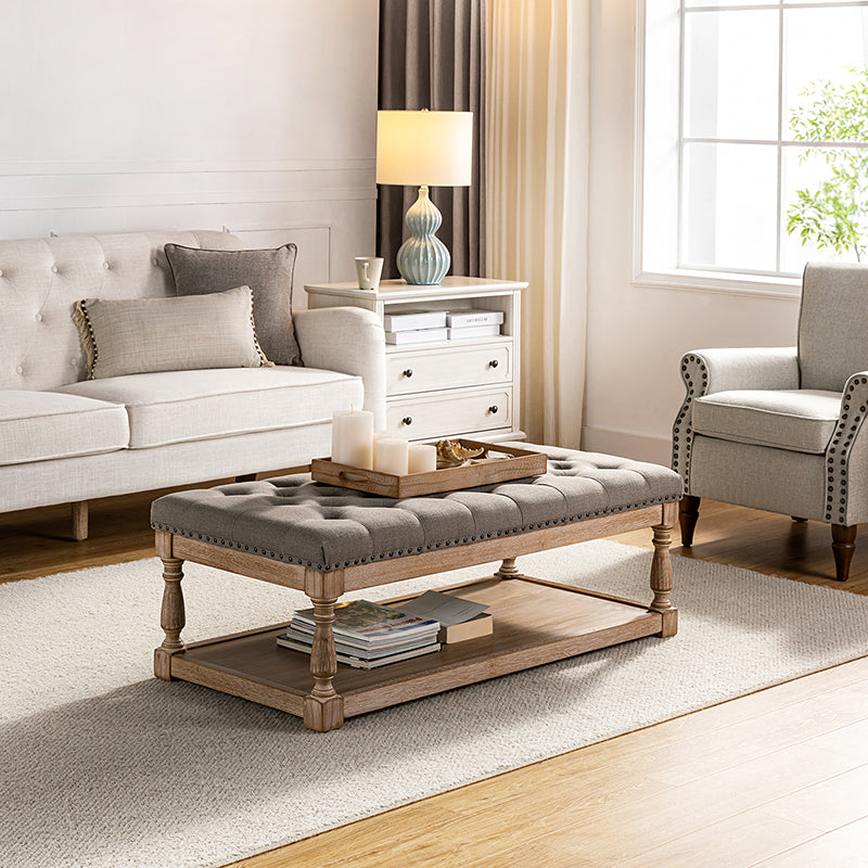 Isaak Upholstered Storage Ottoman