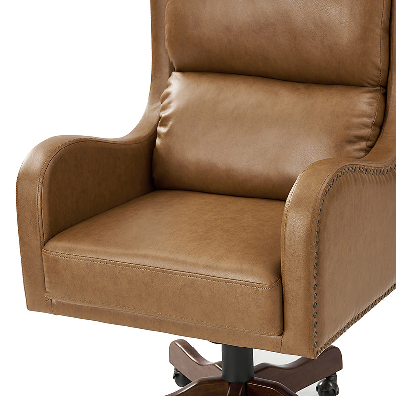 Otto Transitional Vegan Leather Executive Task Chair