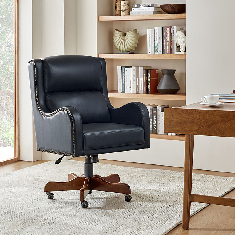 Otto Transitional Vegan Leather Executive Task Chair