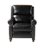 Consuela Mid-century Genuine Leather Recliner