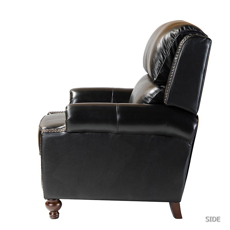 Consuela Mid-century Genuine Leather Recliner