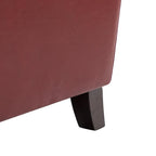 Consuela Mid-century Genuine Leather Recliner